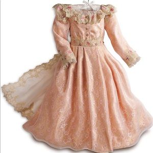 Disney Store Aurora Dress 7/8 NWT